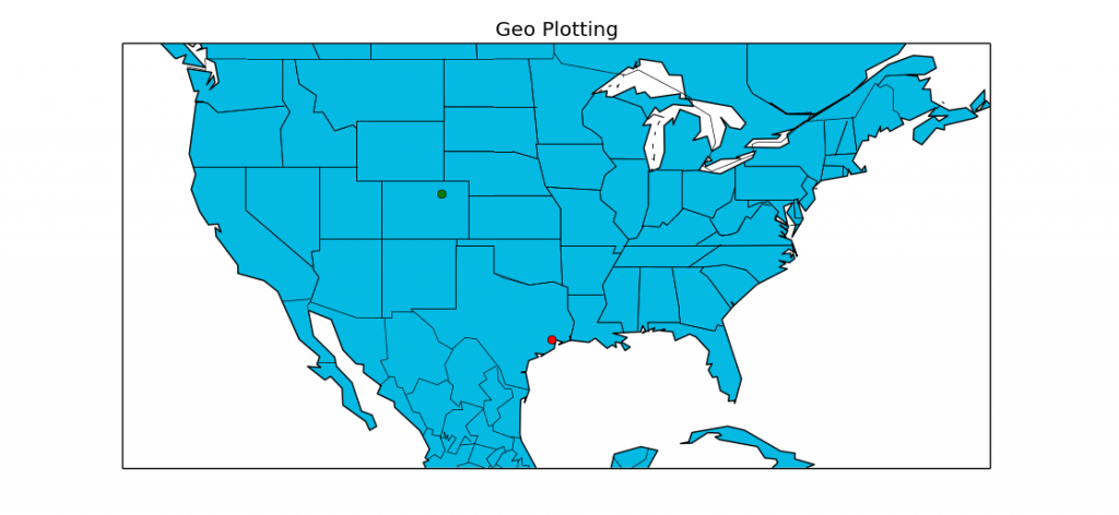 Geographical Plotting With Python Python Programming Tutorials