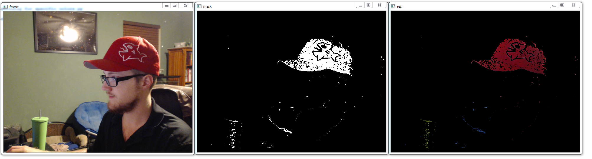 Smoothing edges change black color - OpenCV Q&A Forum