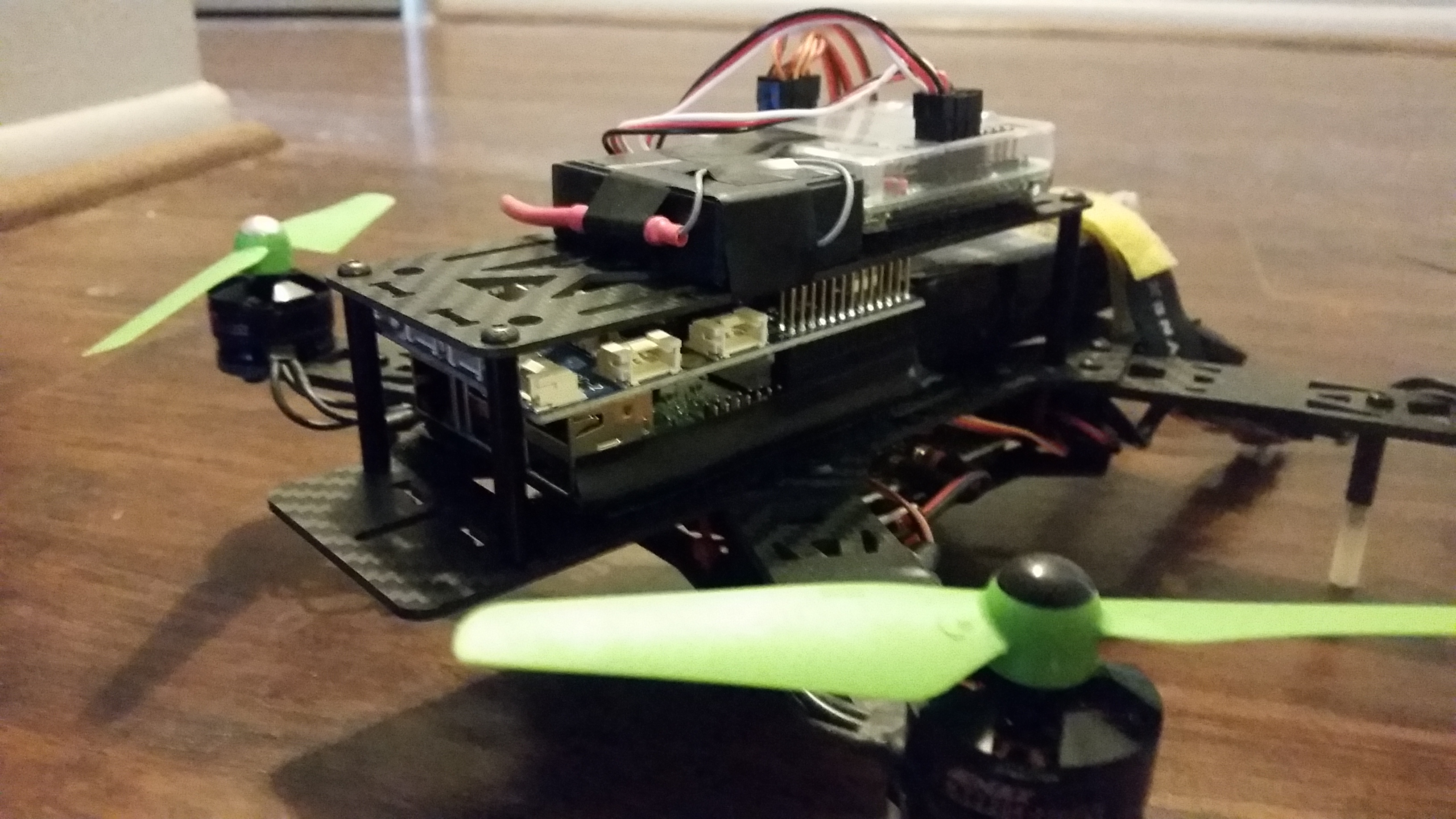 Raspberry pi deals quadcopter python