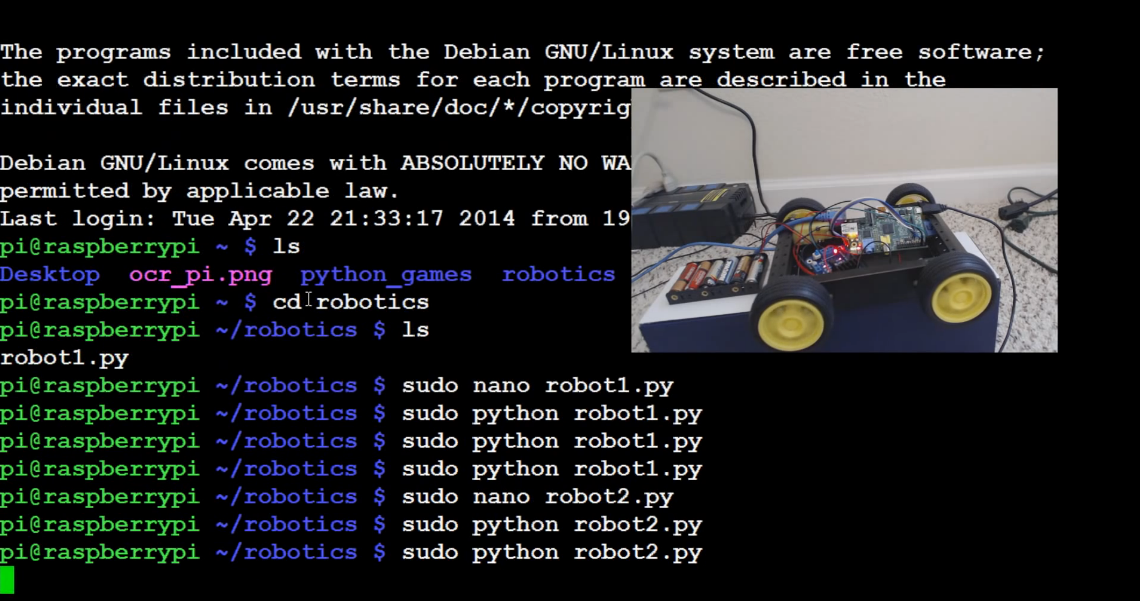 robotics with the Raspberry Pi